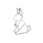 Breloque_Zibuline_Origami_lapin