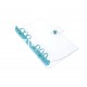 Classeur transparent Confort - Bleu cyan