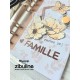 Alphabet autocollant - Duo Jaune orange