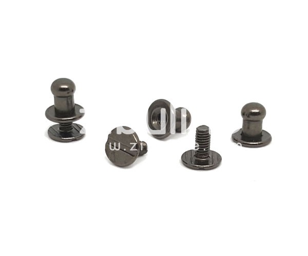 Lot De 50 Sets De Boutons-pression En Métal Noir - Taille 12mm - Pour Vêtements Ou Maroquinerie - Neuf