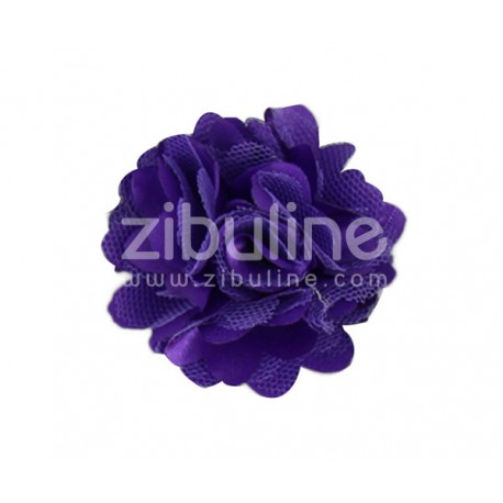 Fleur dentelle - Violet foncé