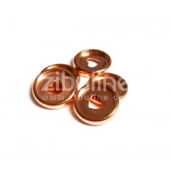 Disques à relier - 24 mm Cœur Rose gold