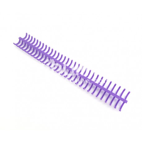 Spirale plastique pour reliure - Violet