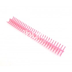 Spirale plastique pour reliure - Rose