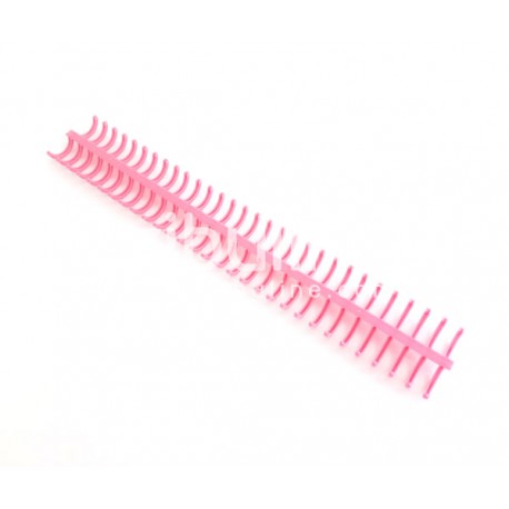 Spirale plastique pour reliure - Rose