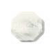 Support céramique pour cachets de cire - Hexagonal marbré gris