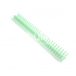 Spirale plastique pour reliure - Vert d'eau