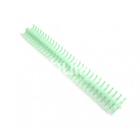 Spirale plastique pour reliure - Vert d'eau