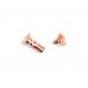 Vis de reliure 15 mm - Rose gold