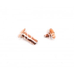 Vis de reliure 15 mm - Rose gold