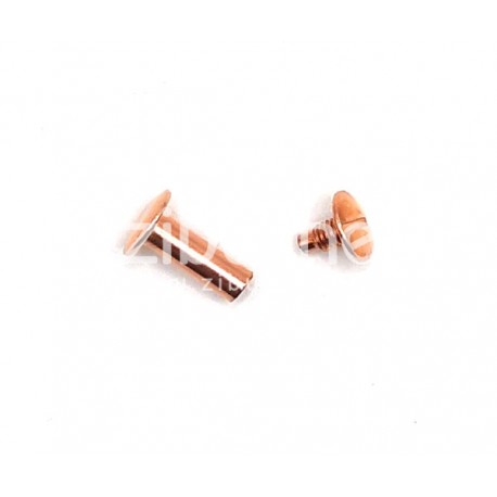 Vis de reliure 15 mm - Rose gold