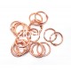 Anneau de reliure 25 mm - Rose gold