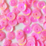 Sequins rose fluo