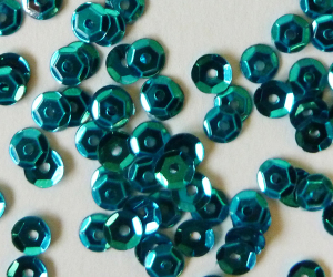 Sequins turquoise