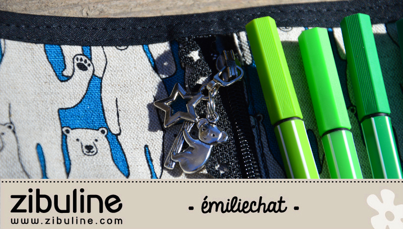 TUTO } Trousse à crayons – Emiliechat – L'univers de Zibuline