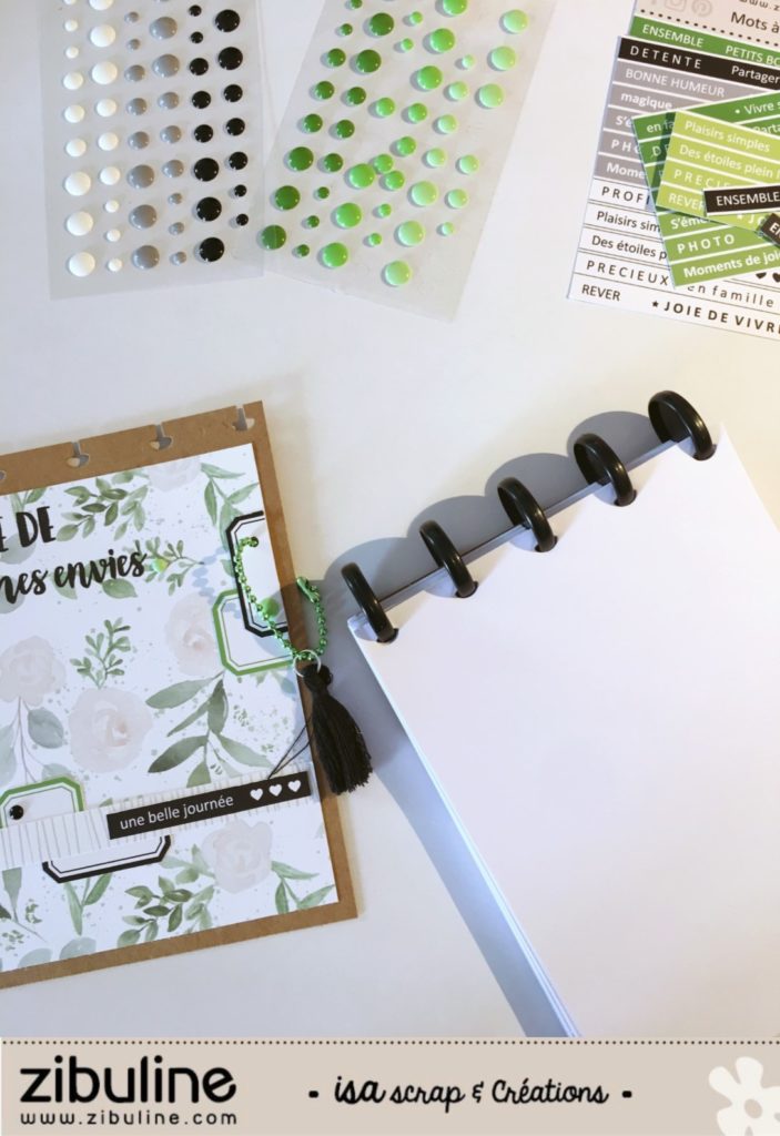 DIY : Kit reliure vert – Atelier de Reliure Isa Aucouturier