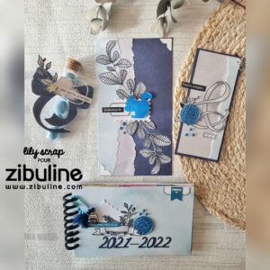 Ensemble cadeau « c'est la rentrée » – Lily Scrap – L'univers de Zibuline